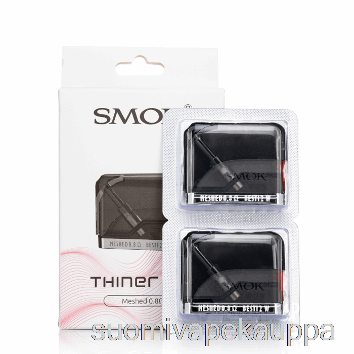 Vape Nesteet Smok Ohuempia Korvaavia Paloja 0,8ohm Verkkokaukalot